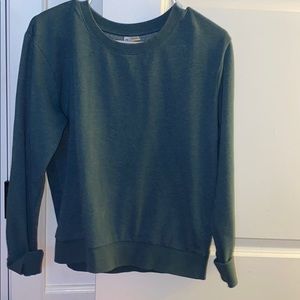 Dark Green/Blue Crew neck